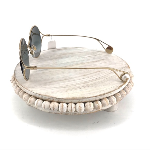 Gucci 60mm Round Gradient Lens Metal Frame Sunglasses - Picture 6 of 11